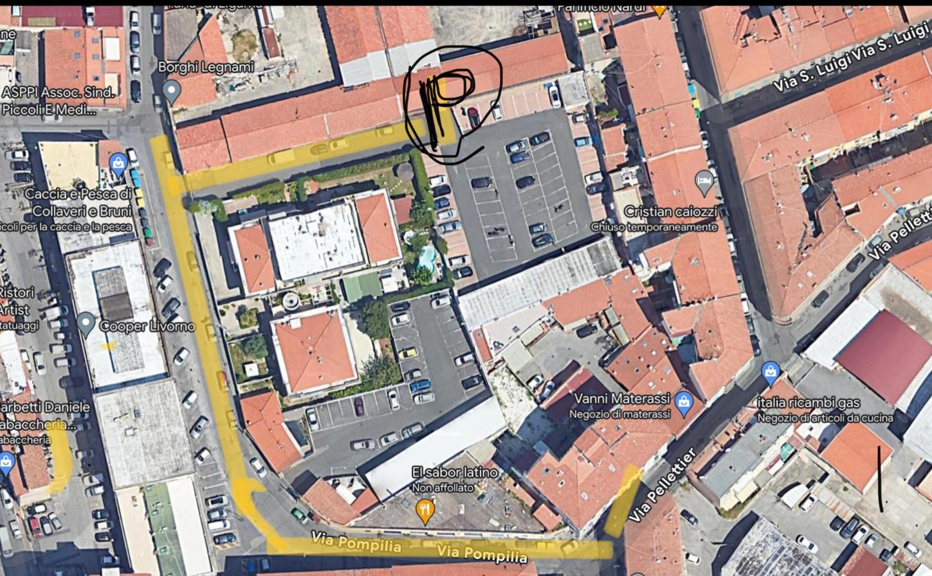 Appartamento Centro Citta Free Private Car Parking Livorno Luaran gambar